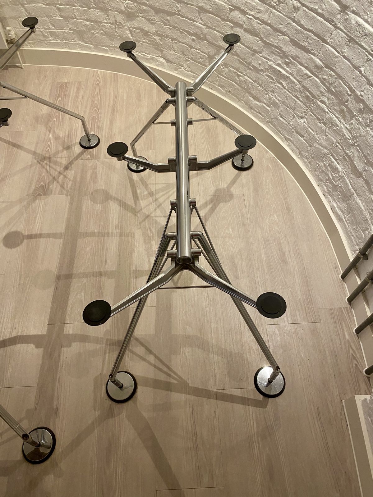 3800.0 Sir Norman Foster Original Tecno 1980s Mid Century Tables For Sale X4 Available photo
