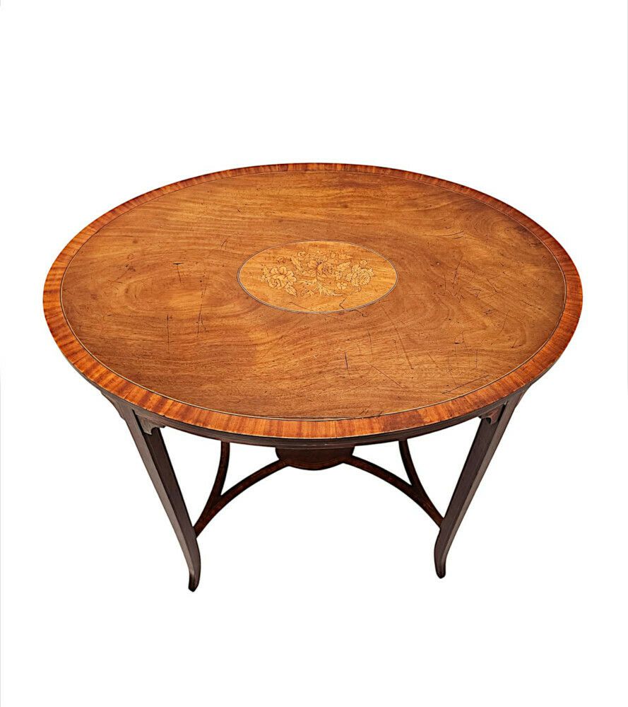 A Fabulous Edwardian Mahogany Occasional Or Lamp Table photo 774.5532000000001