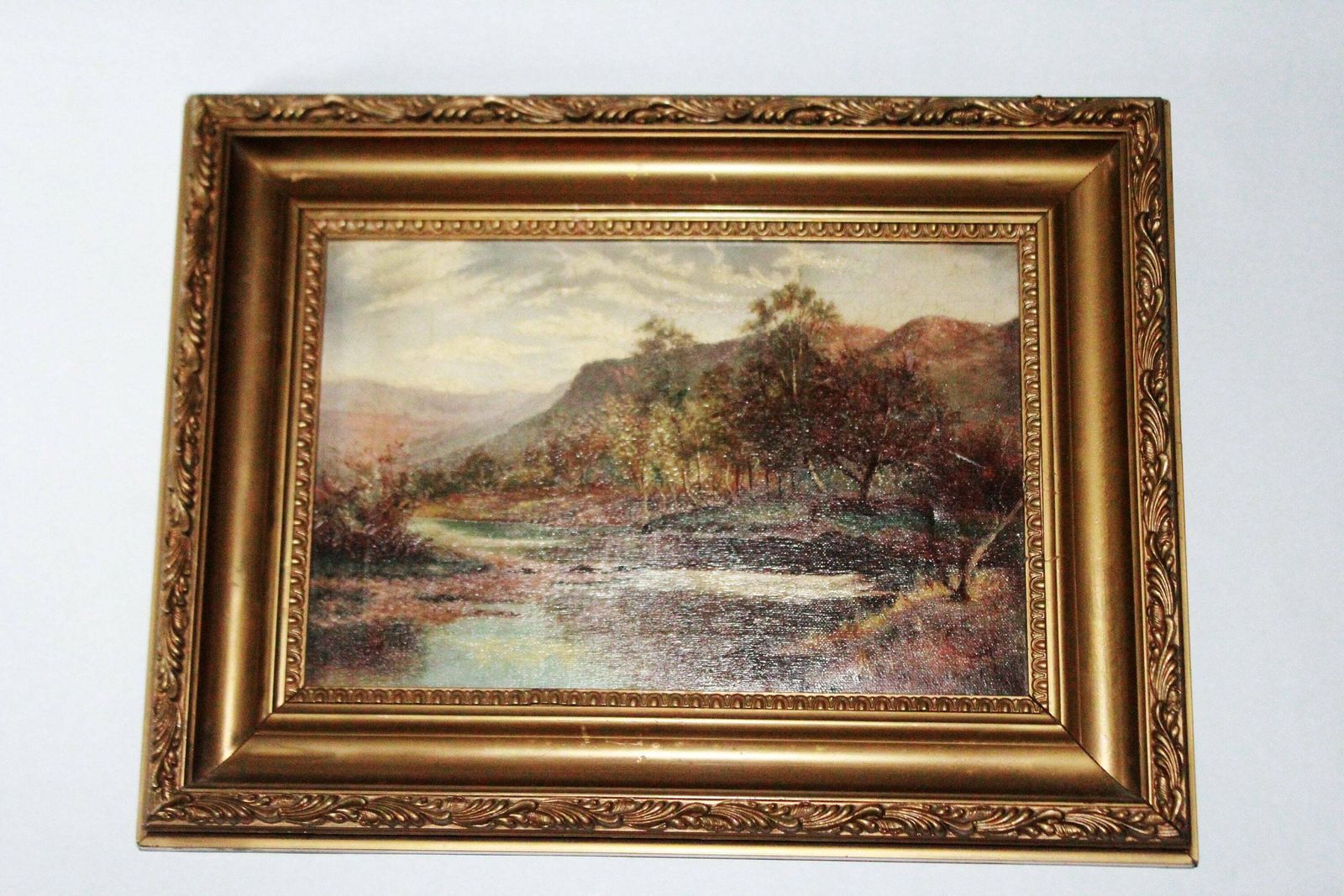 Original Oil Painting. Wall Art. Home Decor. Antique Painting.
