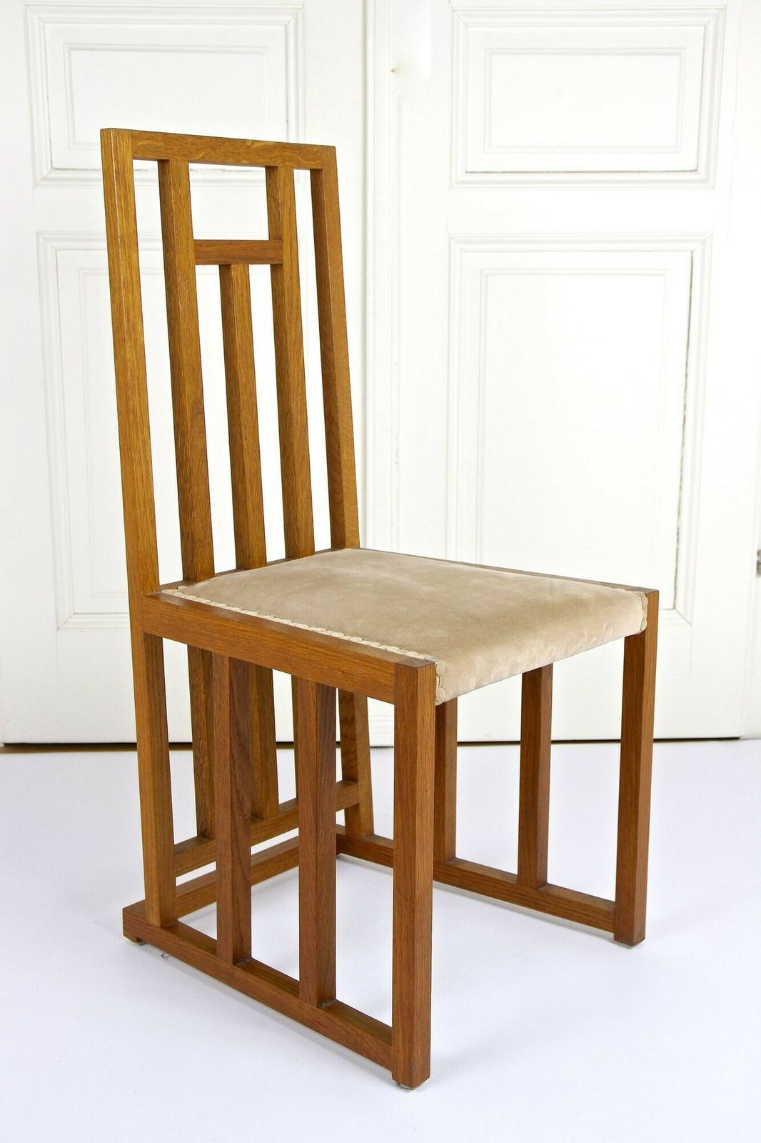 Set Of 6 Art Nouveau Dining Chairs By Josef Hoffmann, 20th Century, At Ca. 1901 photo furniture