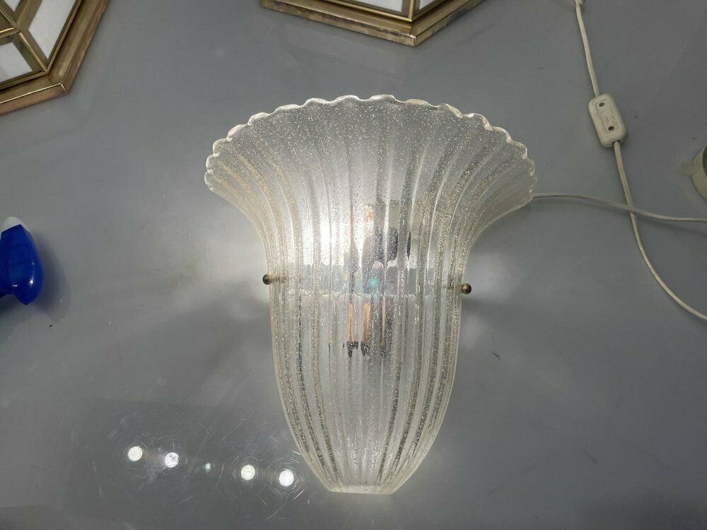 photo for sale Murano Glass Sconces, 1980s, Set Of 2