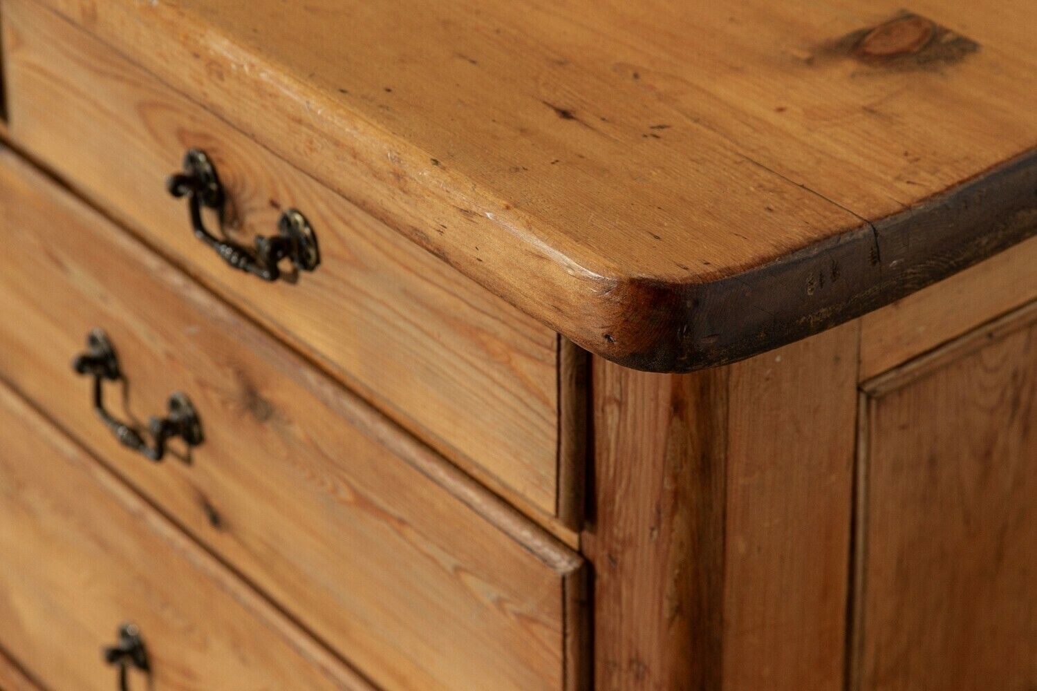 photo for sale Large 19thc English Pine Dresser Base