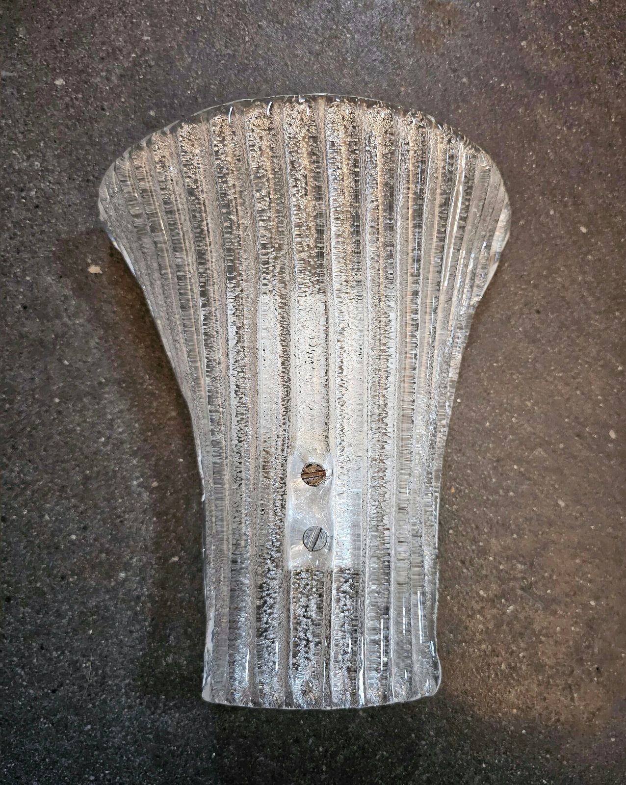 Pair Of Mid Century Modern Murano Glass Sconces By Barovier And Toso // Made In Italy In 1970s photo buy