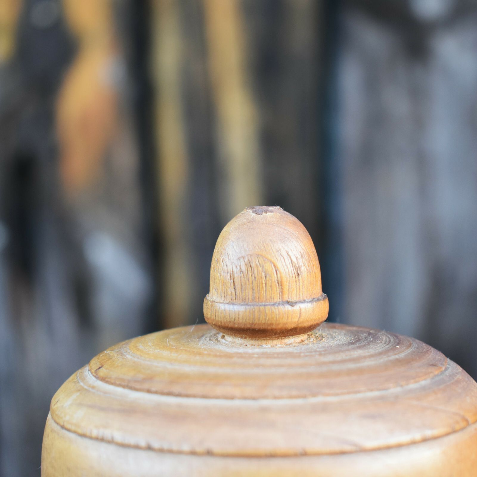 Antique 19th Century Wooden Apothecary Chemists Glass Bottle Travel Treen Case photo vinterior