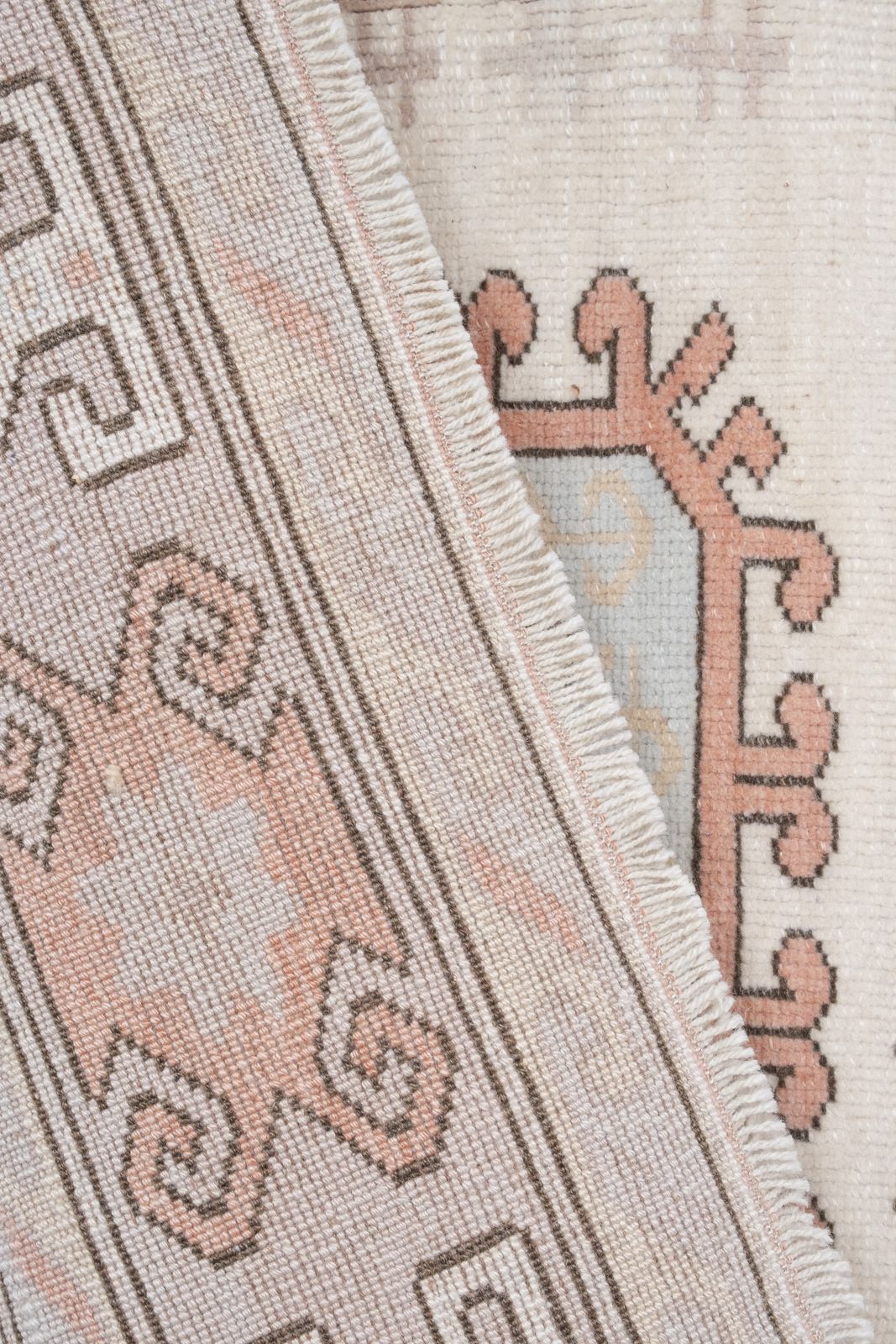 photo for sale Wool Cream Southwest Rug,  Turkey Oushak 5'8'' X 7'8''