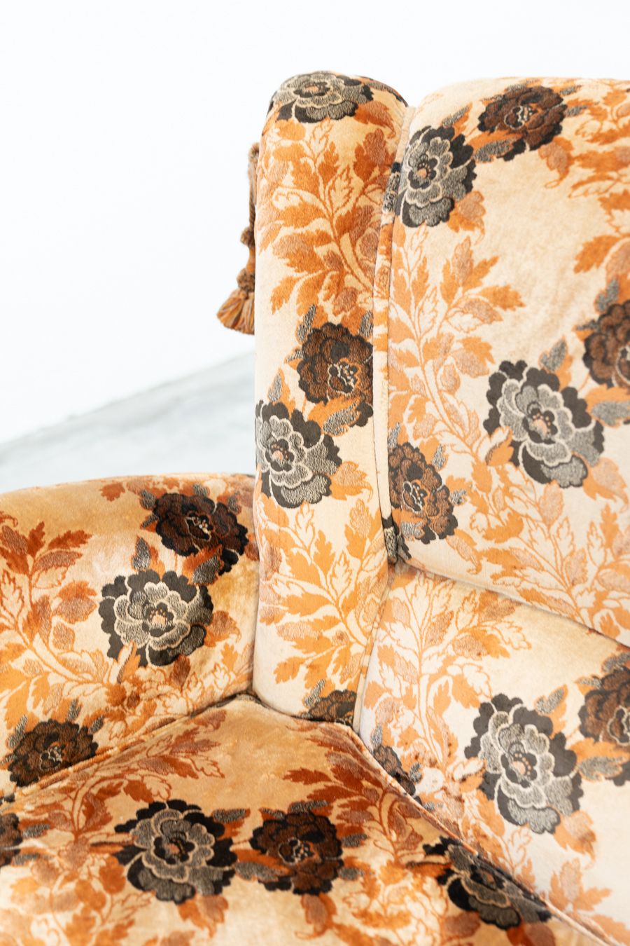 Small Lounge Composed Of A 3 Seater Sofa And 2 Armchairs, 1970s Baroque Style. photo Furniture
