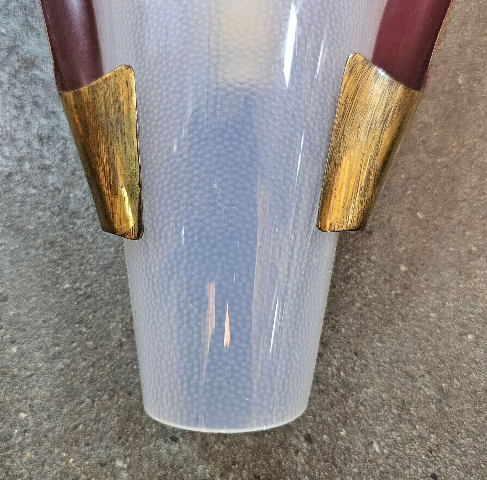 Pair Of Very Rare Mid Century Modern Brass Sconces By Stilnovo // Made In Italy In 1950s photo for sale