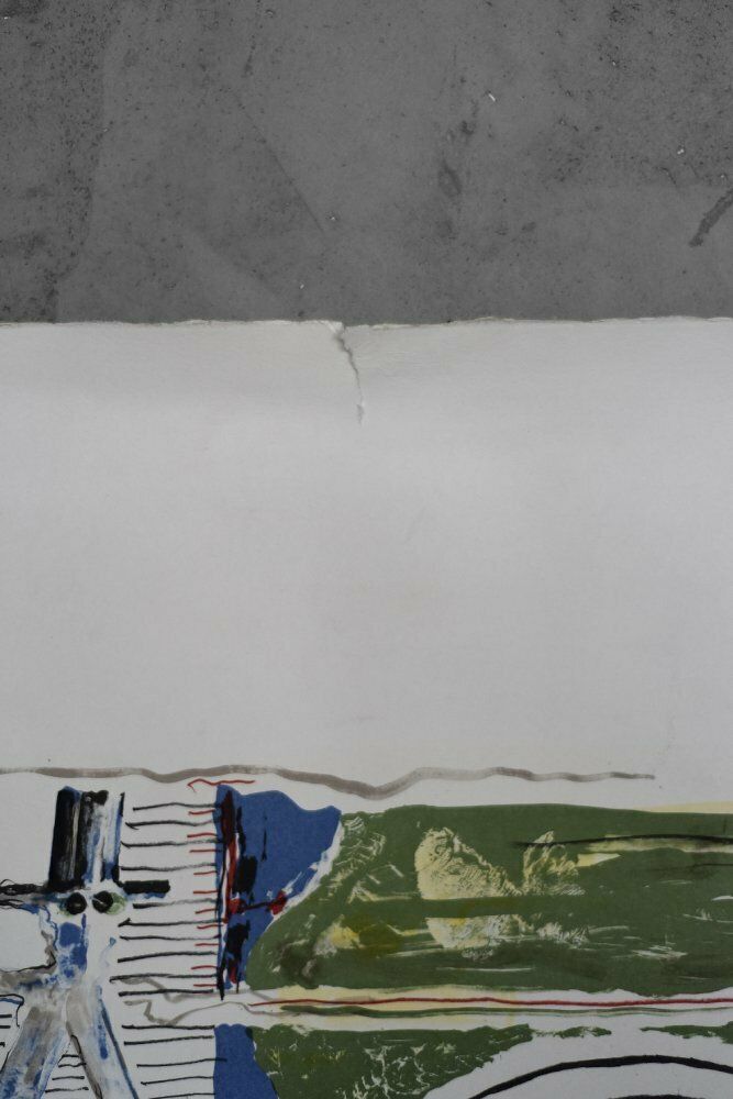 photo furniture Jörgen Fogelqvist, Composition With Figures, 1977, Color Lithograph