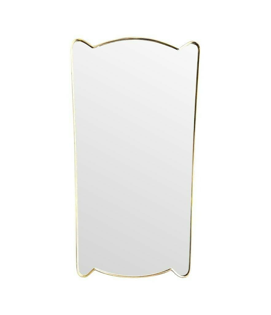 photo furniture A Lovely Unique Shaped Orignal 1950s Italian Shield Mirror In The Style Of Gio Ponti