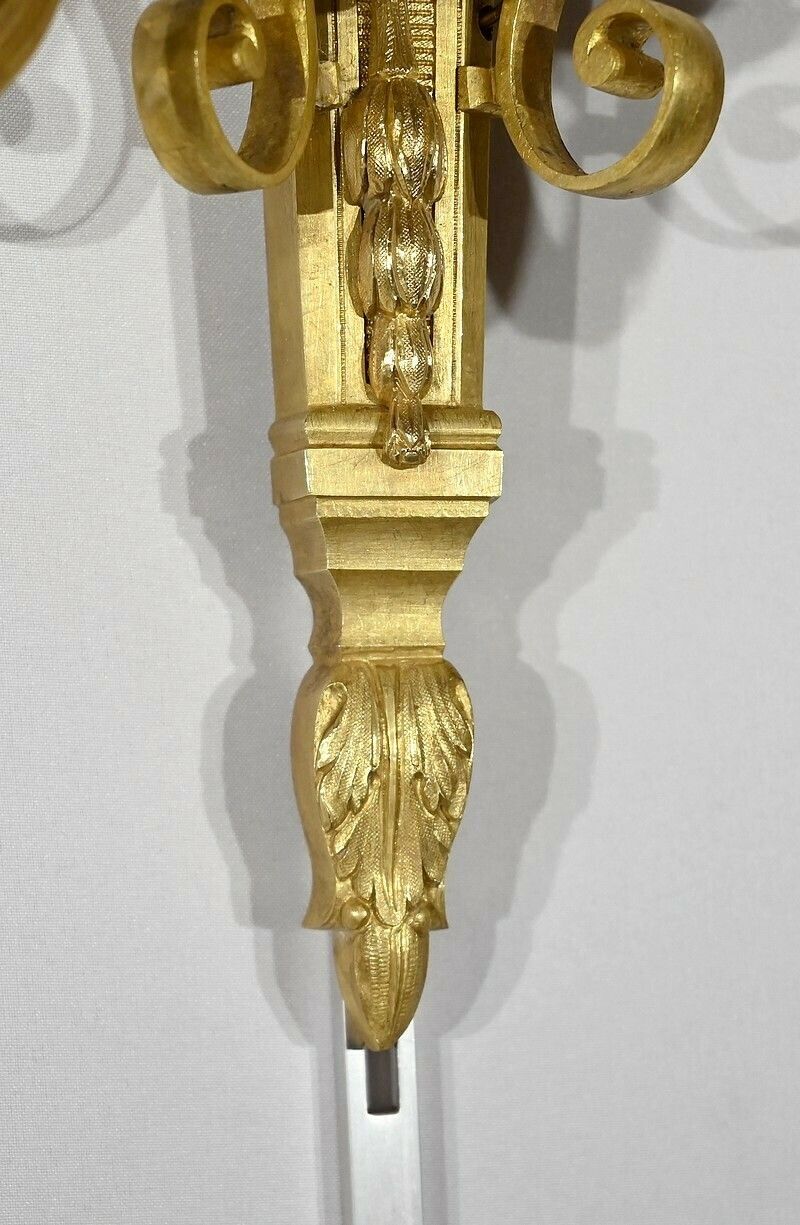 photo furniture Pair Of Sconces, Louis XVI Style – 1st Part 19th Century