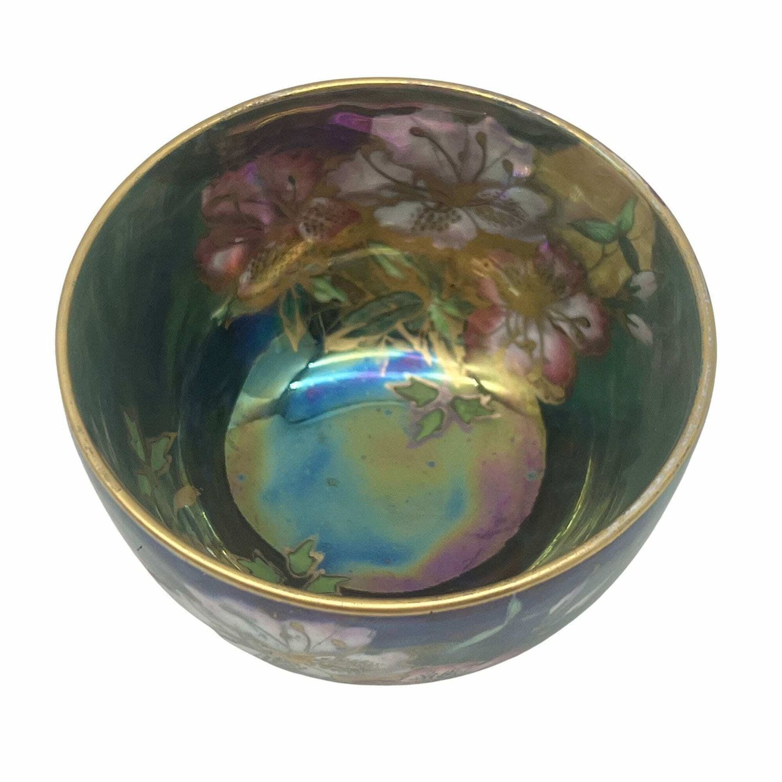 Vintage Maling China Clematis Bowl   Home Decor photo Home Decor