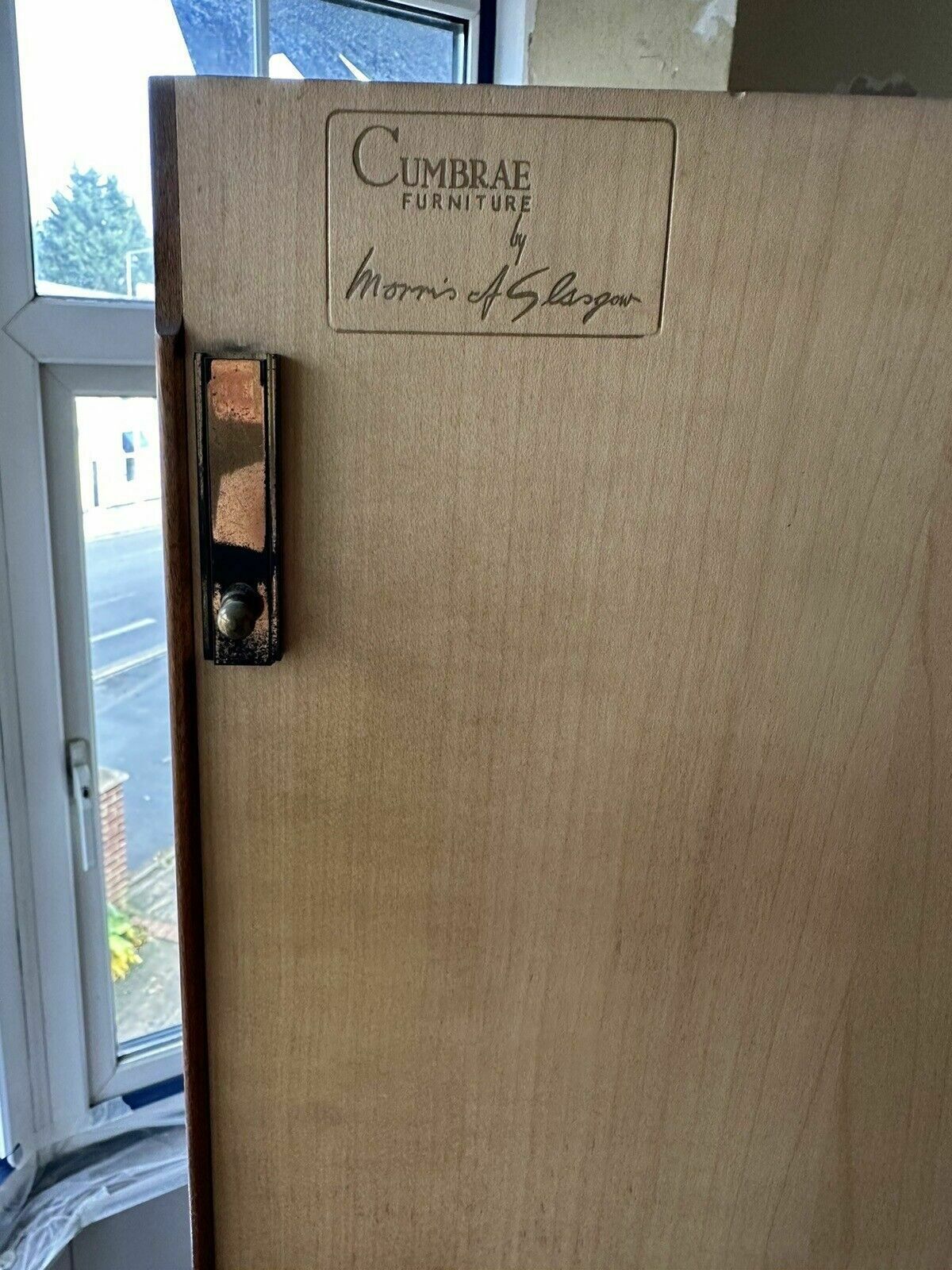 Cumbrae Furniture By Morris Of Glasgow Mid Century Wardrobe With Double Doors. photo for sale