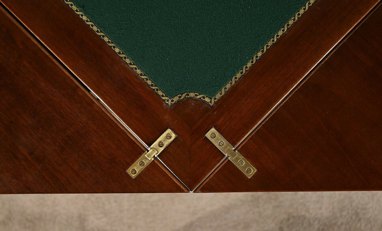 Furniture Mahogany Handkerchief Games Table, Louis XVI Style, Napoleon III Period – Mid 19th Century photo