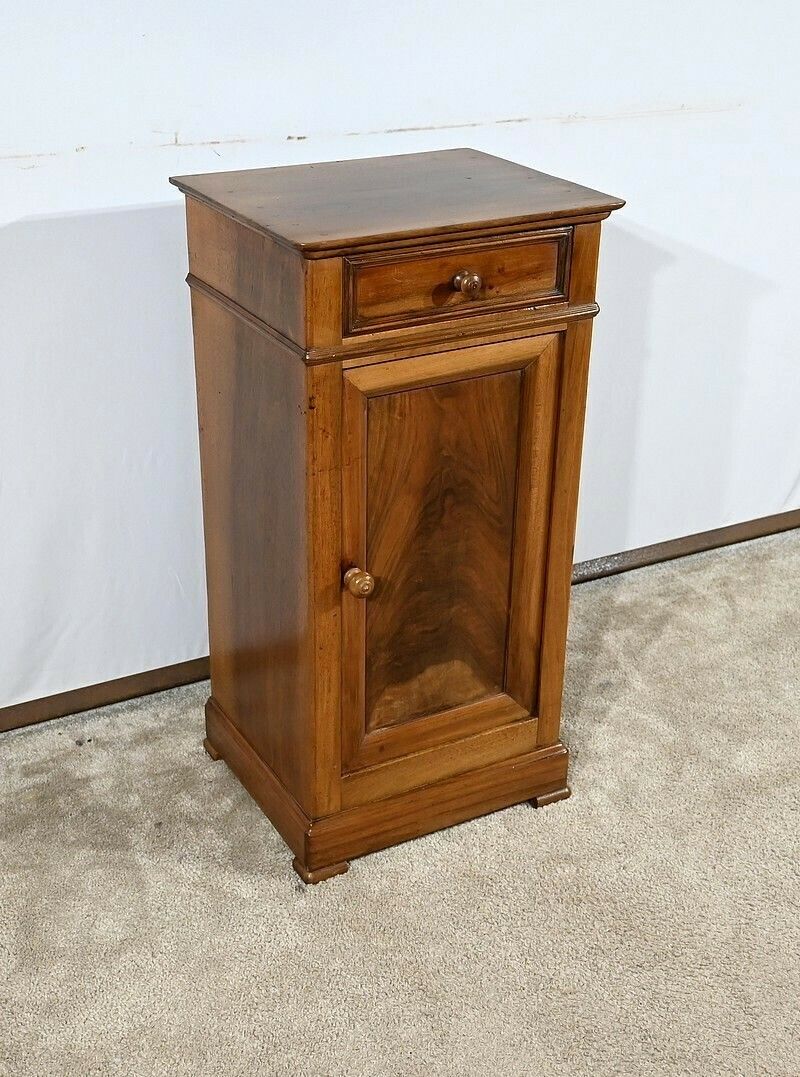 Small Walnut Bedside Cabinet – Late 19th Century photo furniture