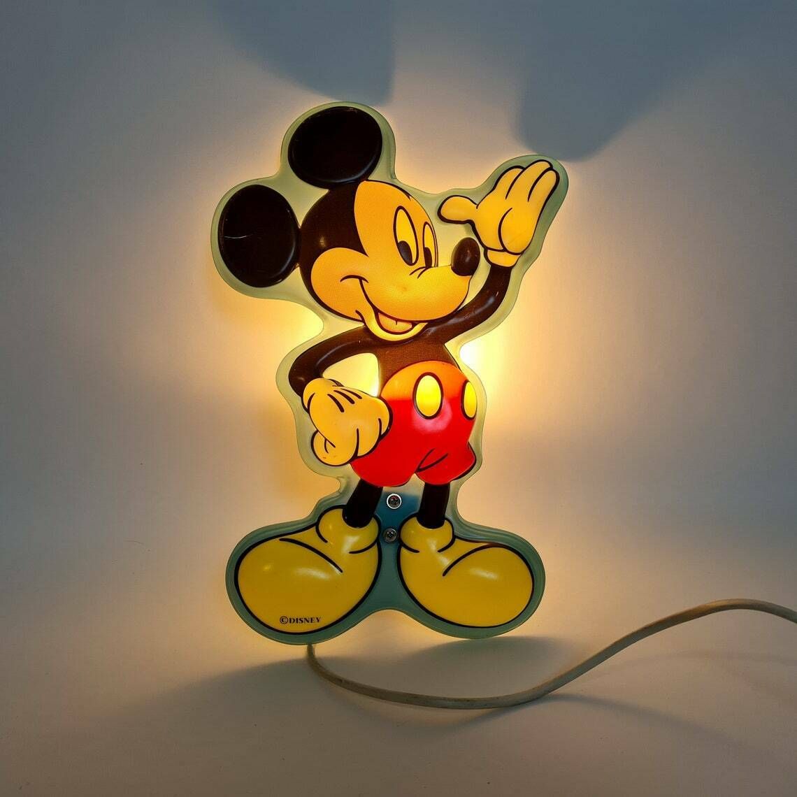 photo furniture Vintage Pop Art Minnie Mouse Wall Light Lamp Walt Disney Vintage Lovely Accent Lamp