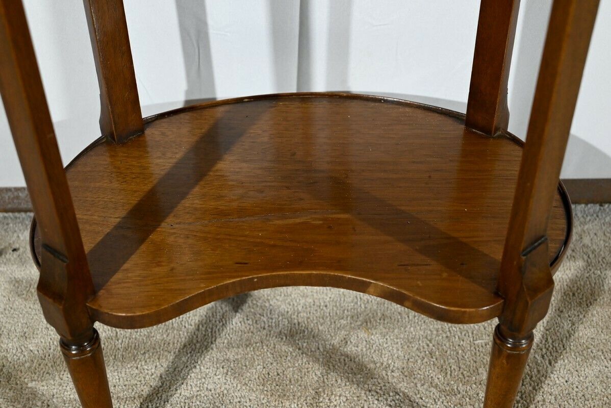 1964.4758069499999 Small Mahogany Drum Table, Louis XVI Style – Early 20th Century photo