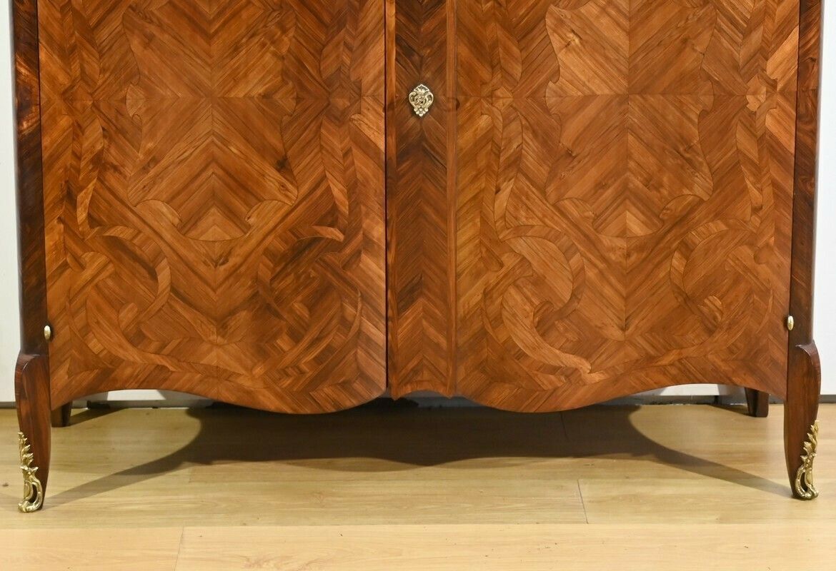 photo for sale Buffet With Support Height In Rosewood And Rosewood, Louis XV Style   Early 20th Century