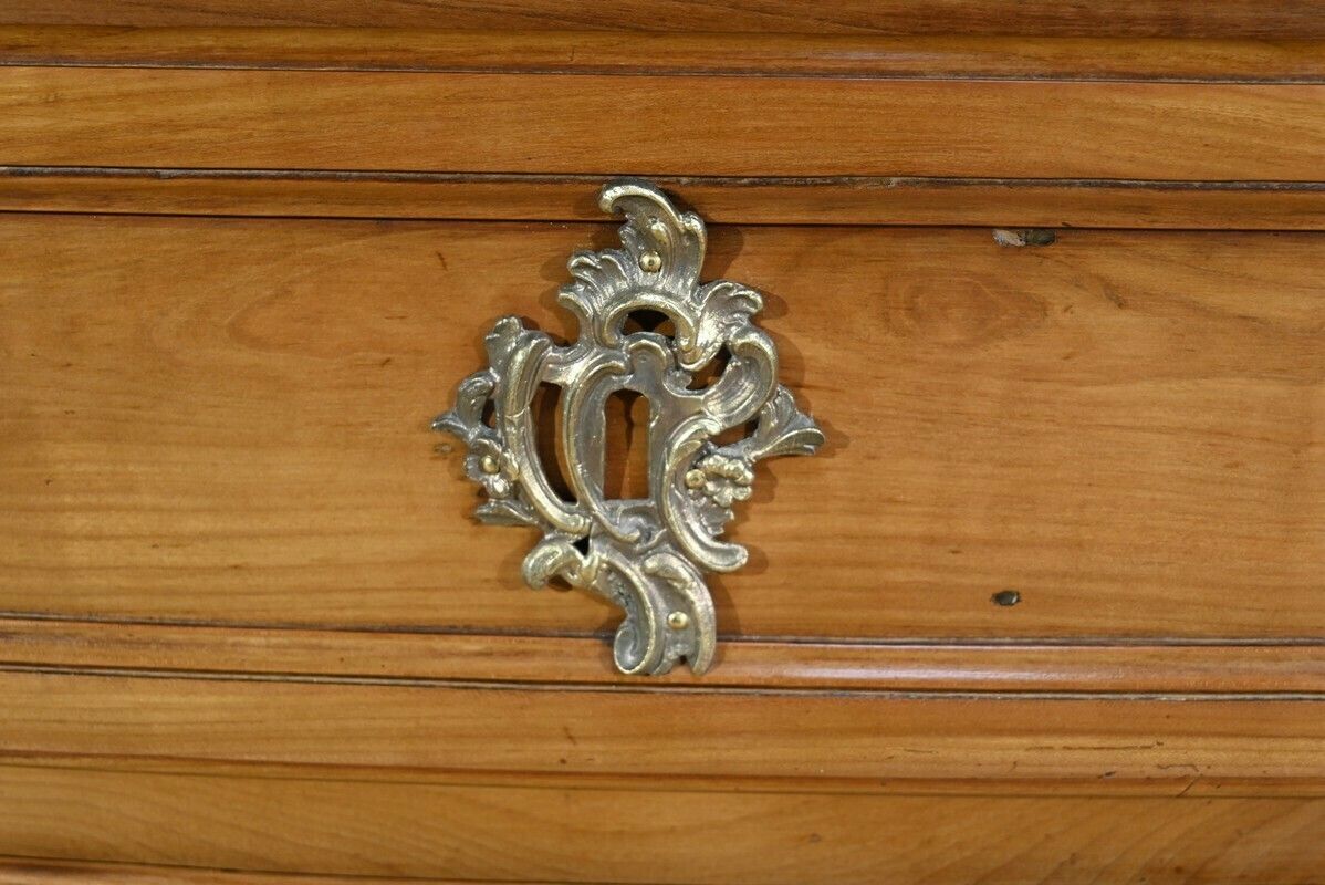 5191.53225843 Solid Cherry Commode, Transition Louis XIV / Regency Period – Early 18th Century photo