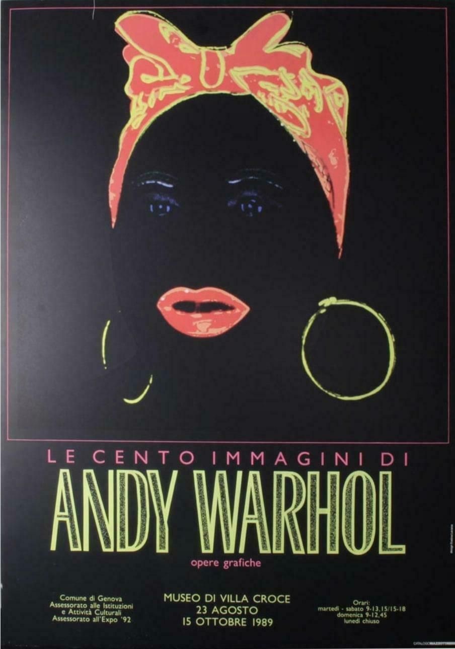 Andy Warhol Le Cento Immagini 1989 Genoa Exposition, By Andy Warhol 1989