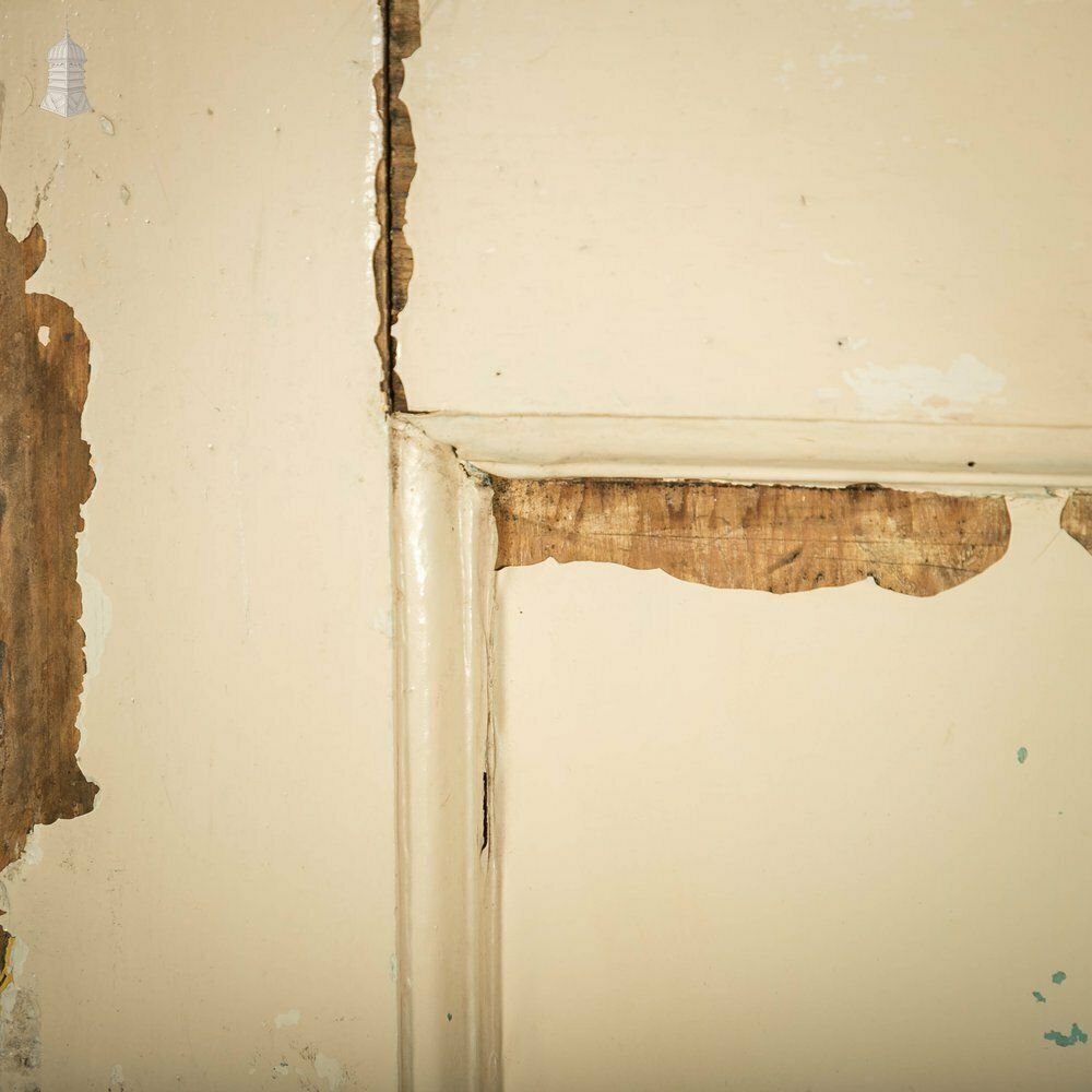 1930’s Glazed Door, 6 Over 2 With Distressed Paint Finish photo furniture