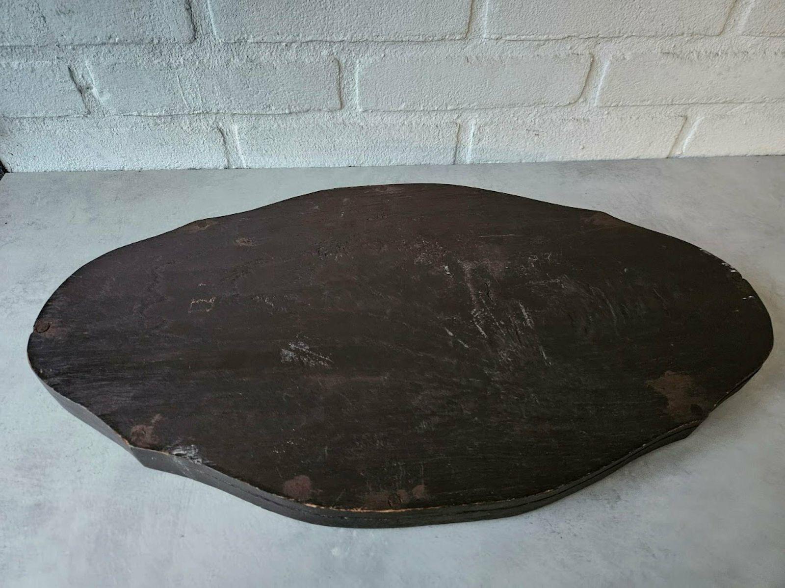 Black Carved Wood Tray Peacock Decor, Indonesian Colonial Art, New Home Gift, Indonesian Gift, Wood Anniversary Gift photo vinterior