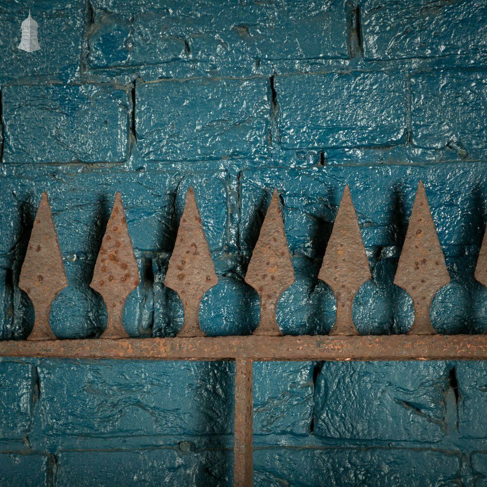 Equestrian Estate Gates, Pair Of 18th C Wrought Iron Spearhead Design Gates photo 2940.0