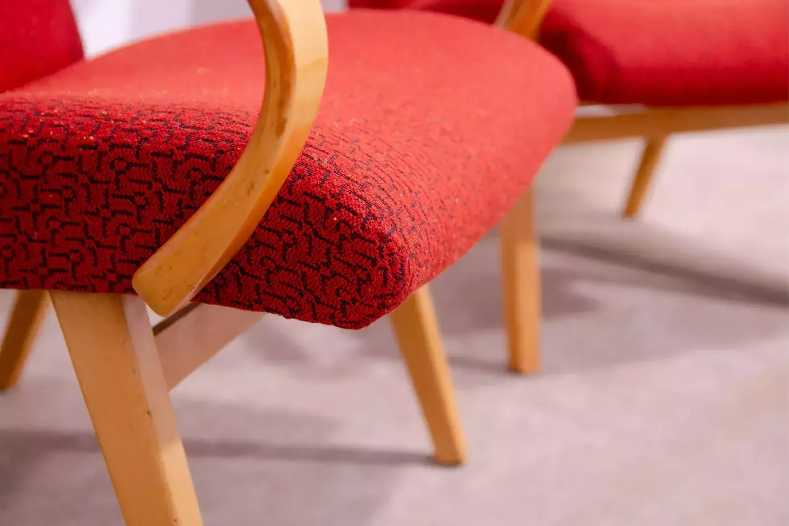 Pair Of Midcentury Armchairs By Jaroslav šmídek For Jitona, 1960´S photo vintage