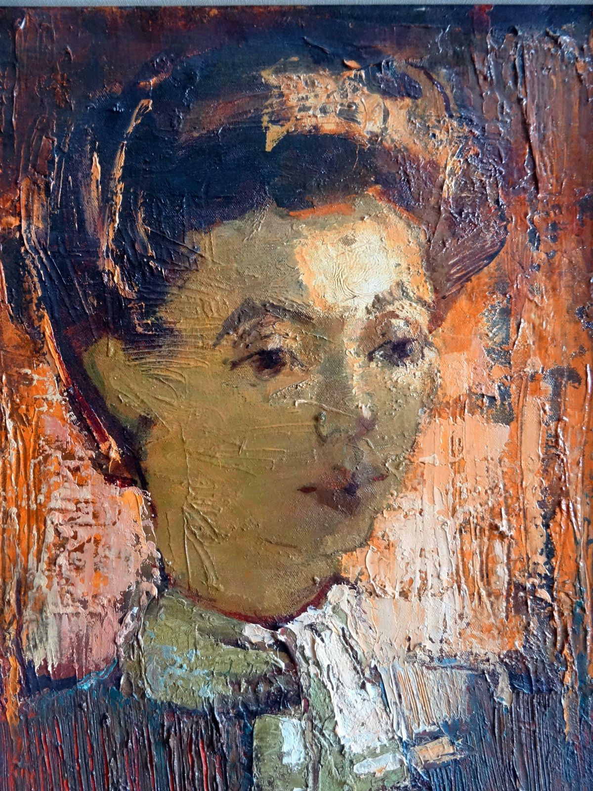 Raimonds Staprаns Woman Portrait. 1955, Oil On Canvas,  1955 photo 7861.0