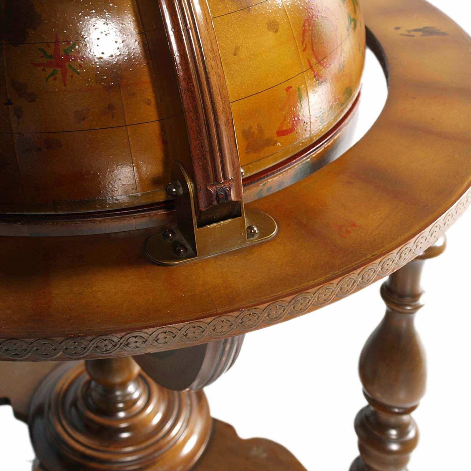 photo furniture Italian Cocktail Bar Cart Of 20th Mid Century On Decorated World Map , Globe