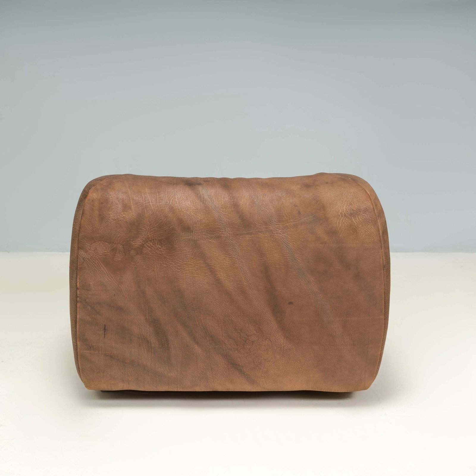De Sede Brown Buffalo Leather Armchair, 1970s photo Furniture