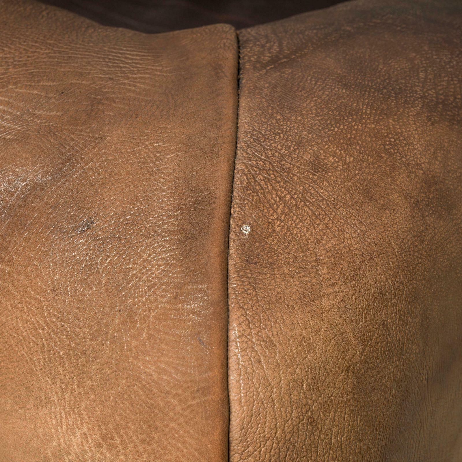 De Sede Brown Buffalo Leather Armchair, 1970s photo vinterior