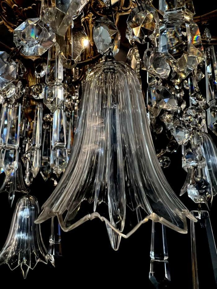 photo vinterior Majestic Bohemian Chandelier. Wien 1930s