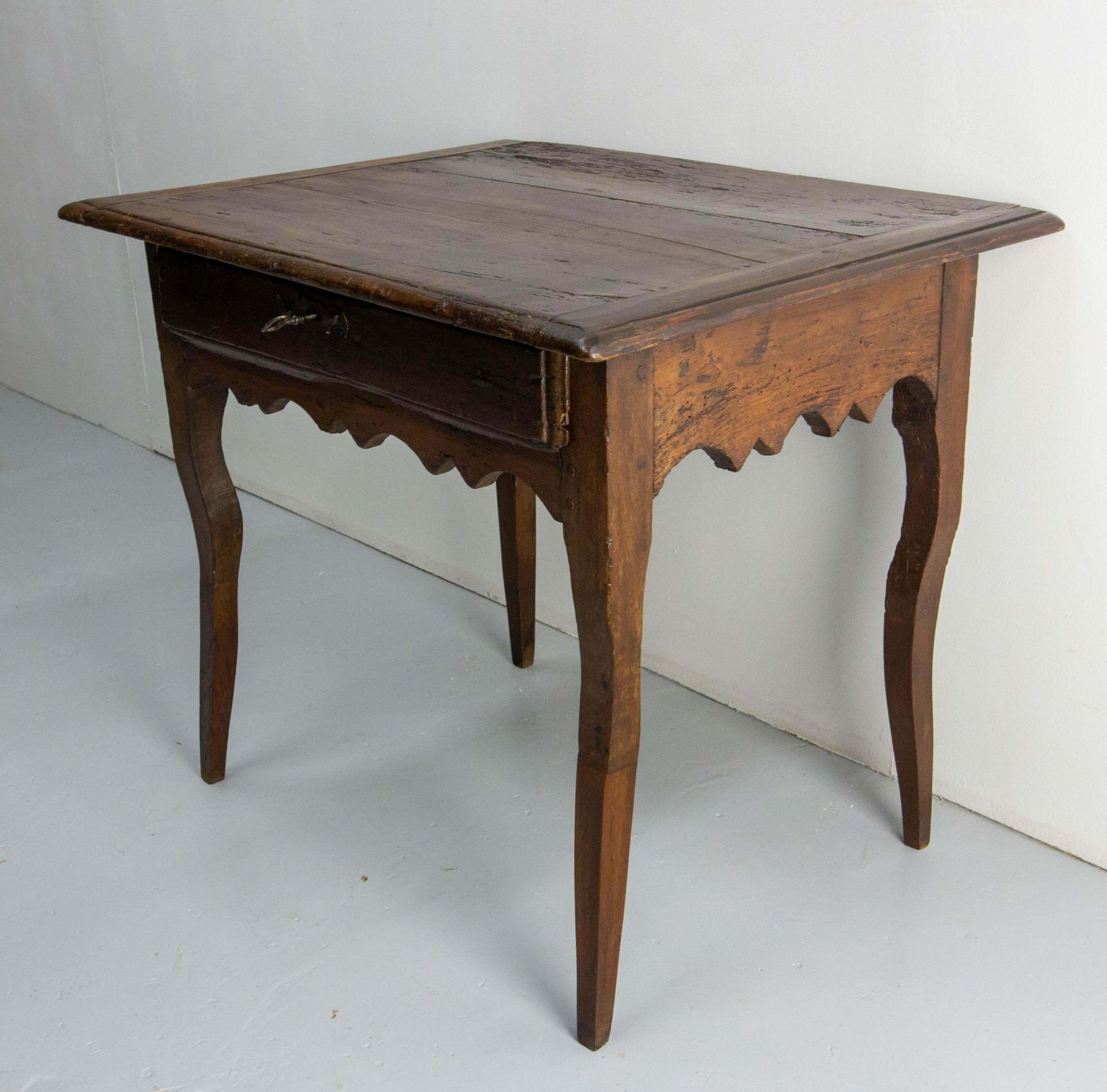 French 18th Century Poplar & Oak Writing Table Louis XV Period photo 700.0