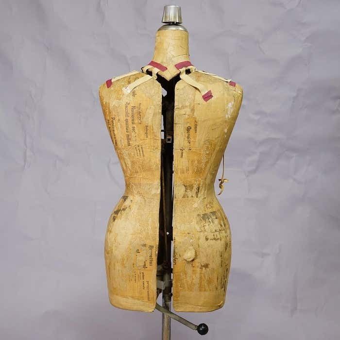 French Tailor's Mannequin, Early 20th Century photo 1420.0