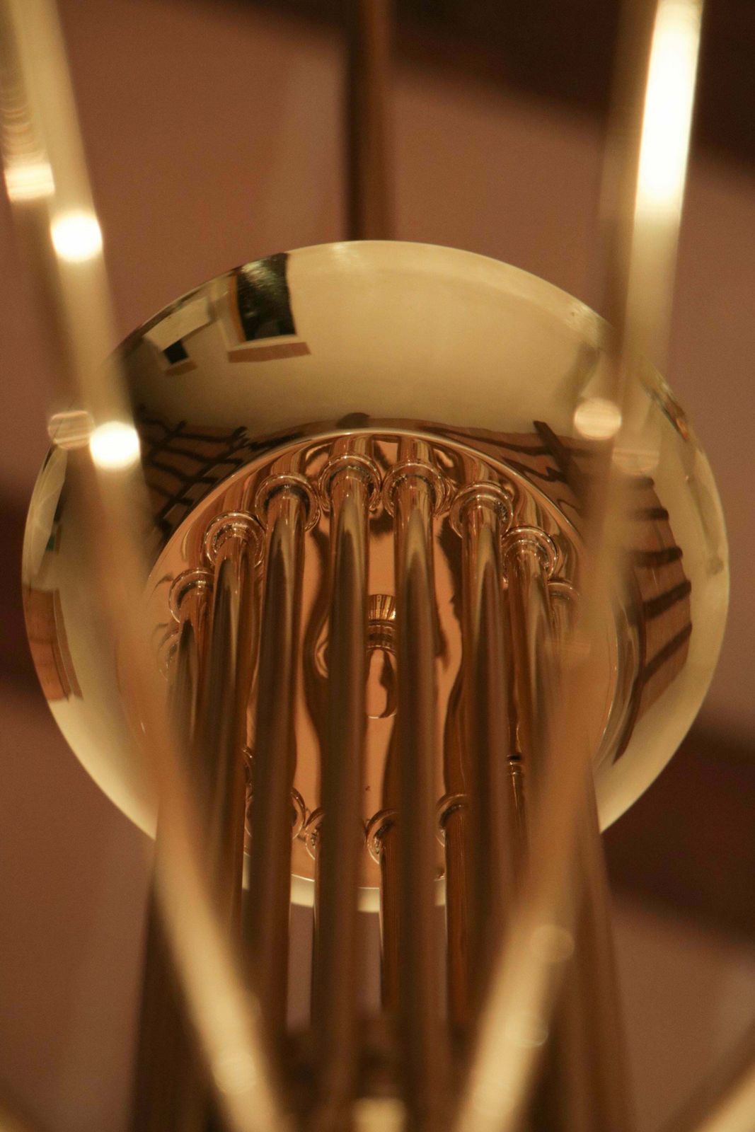 Italian Mid Century 18 Lights Chandelier Attributed To Angelo Lelii For Arteluce photo Lighting
