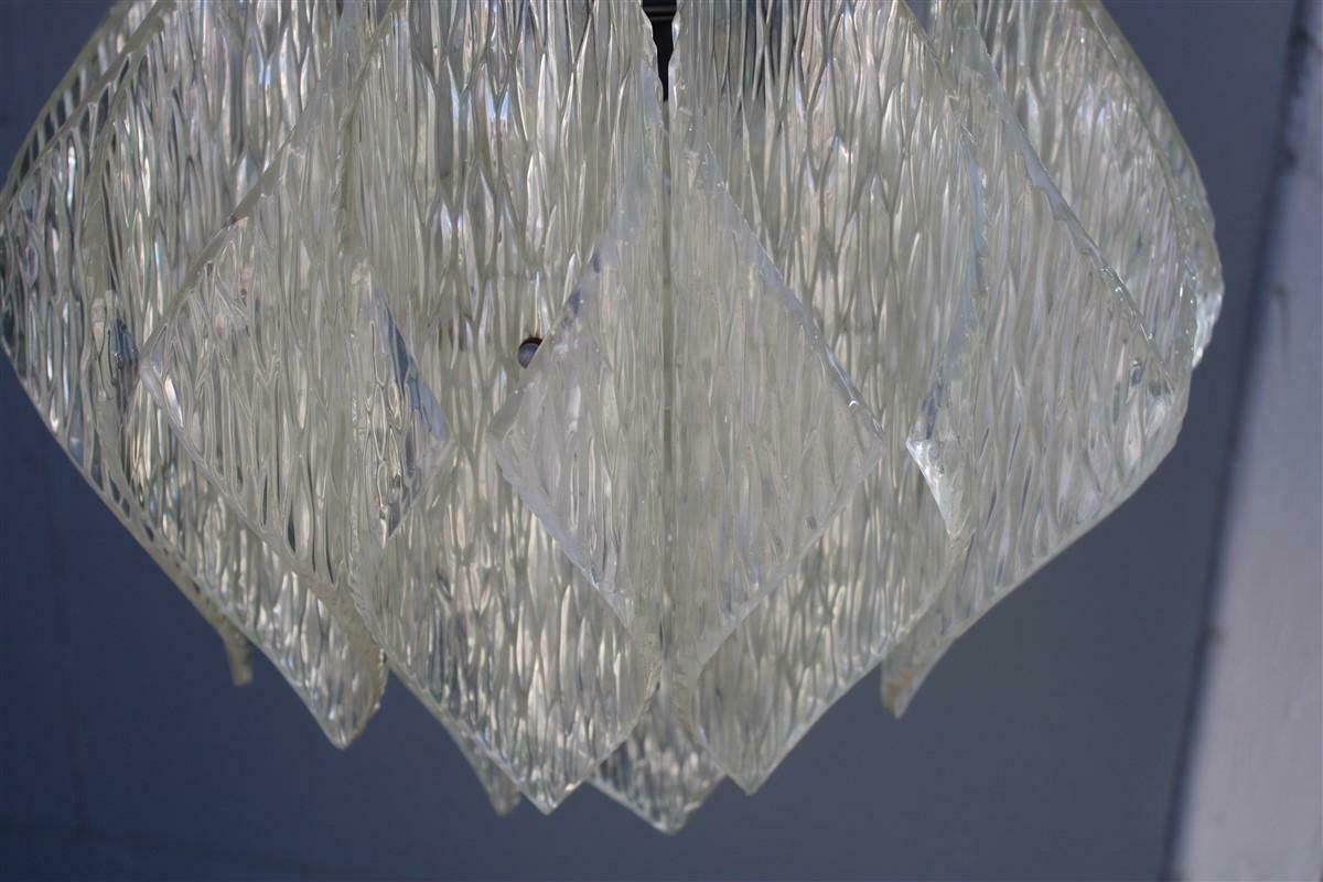 Lucite Chandelier With Illuminated Rods, Italy 1970s Flower photo buy
