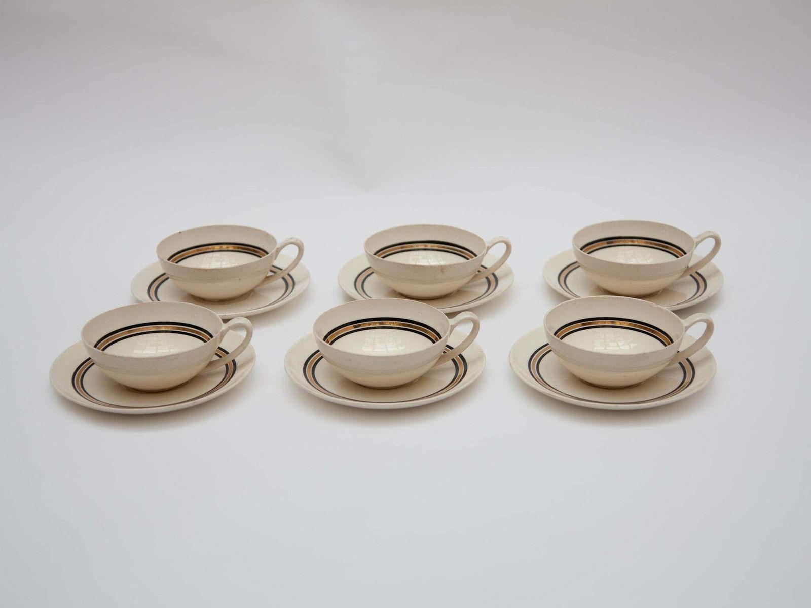 Edmond Bellefroid Tea Set By Petrus Regout Maastricht, Bauhaus, Dutch Art Deco photo Home Decor