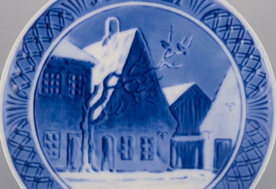 Royal Copenhagen Christmas Plate From 1921. photo for sale