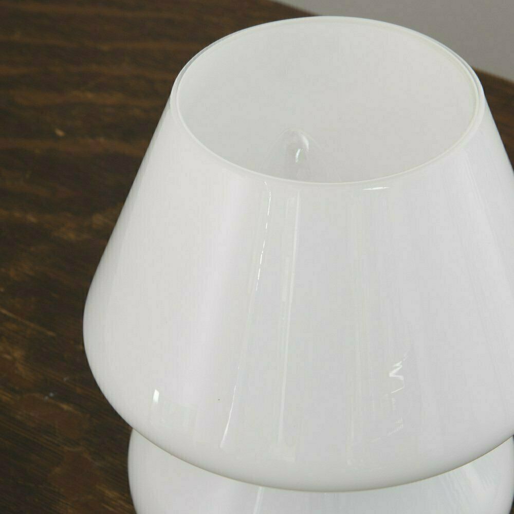 photo furniture Italian Murano Glass Mushroom Lamps, 1970s, Set Of 2