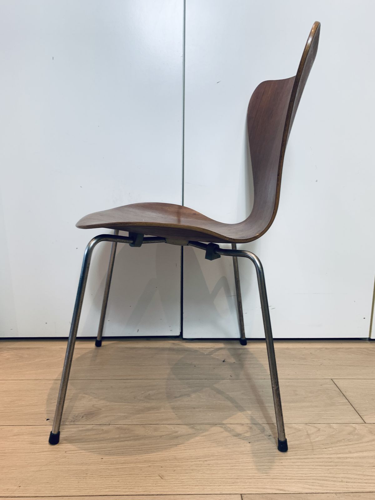 Arne Jacobsen 7 Chairs   Set Of 4 In Teak photo Furniture