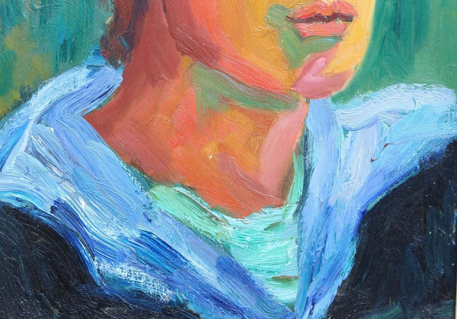 photo for sale 'Portrait Of A Young Woman' By Anna Costa (Circa 1960s)