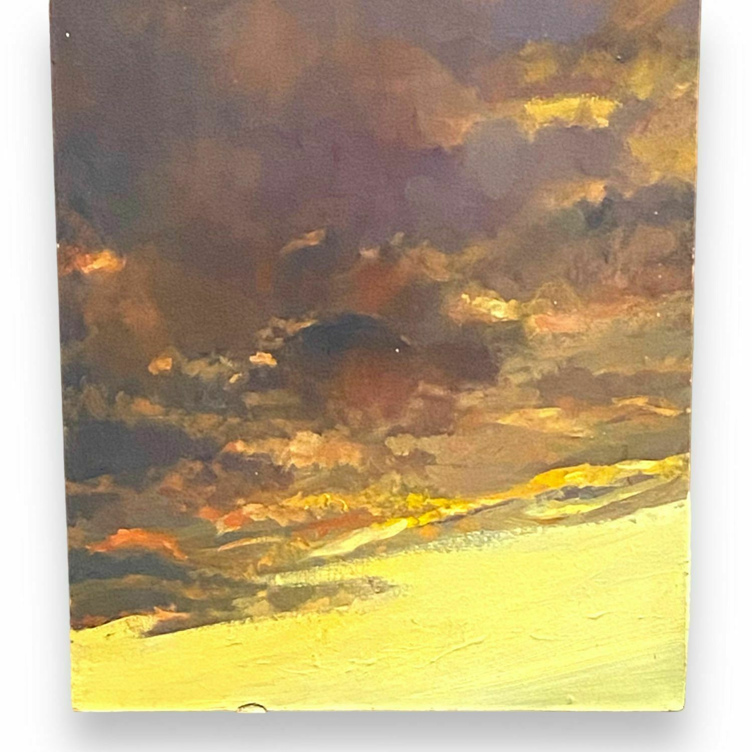 Sarah Webb Oil On Canvas Of London Sky photo for sale