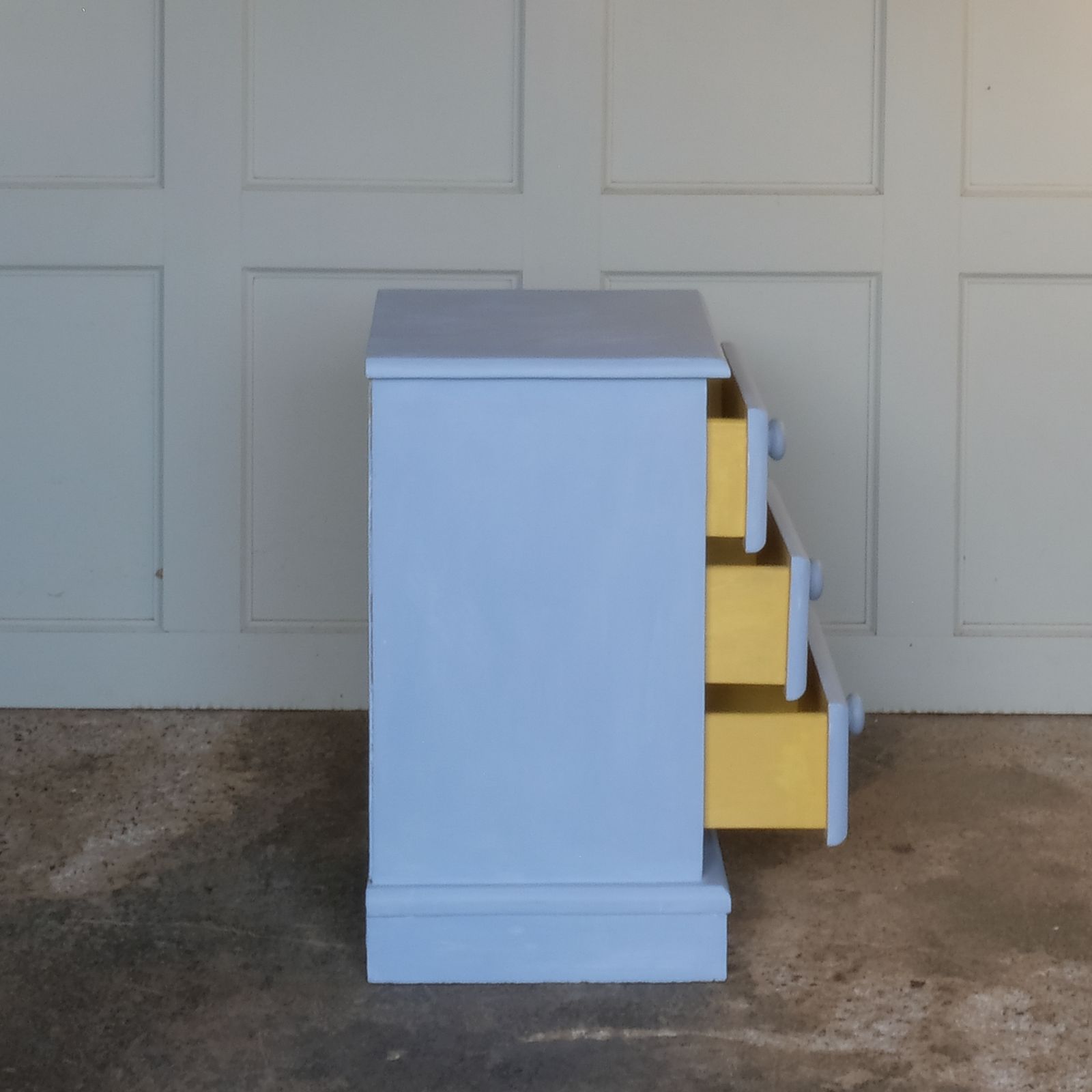 Small Hand Painted Chest Of Drawers photo furniture