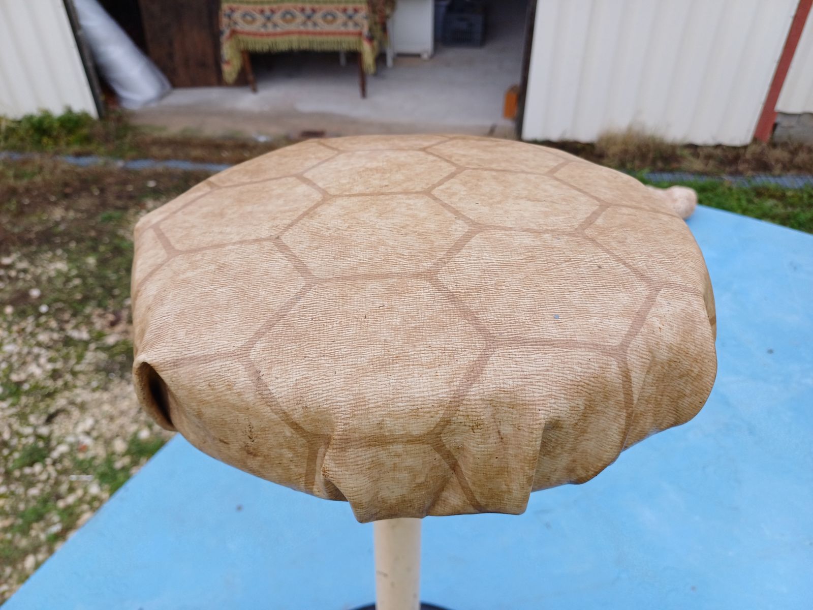Celtic Industrial Screw Stool, 1970s photo furniture