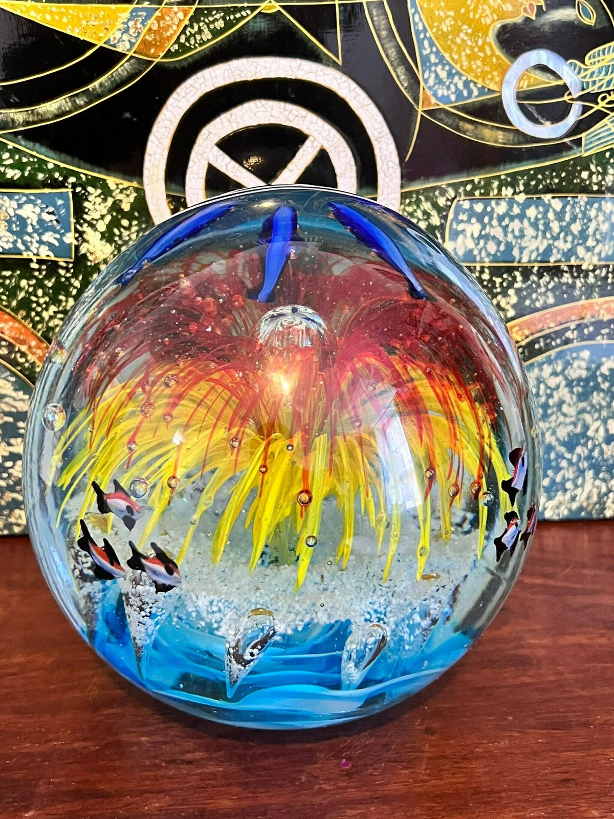 Tropical Fish Aquarium Paperweight 6.8kg photo Home Decor