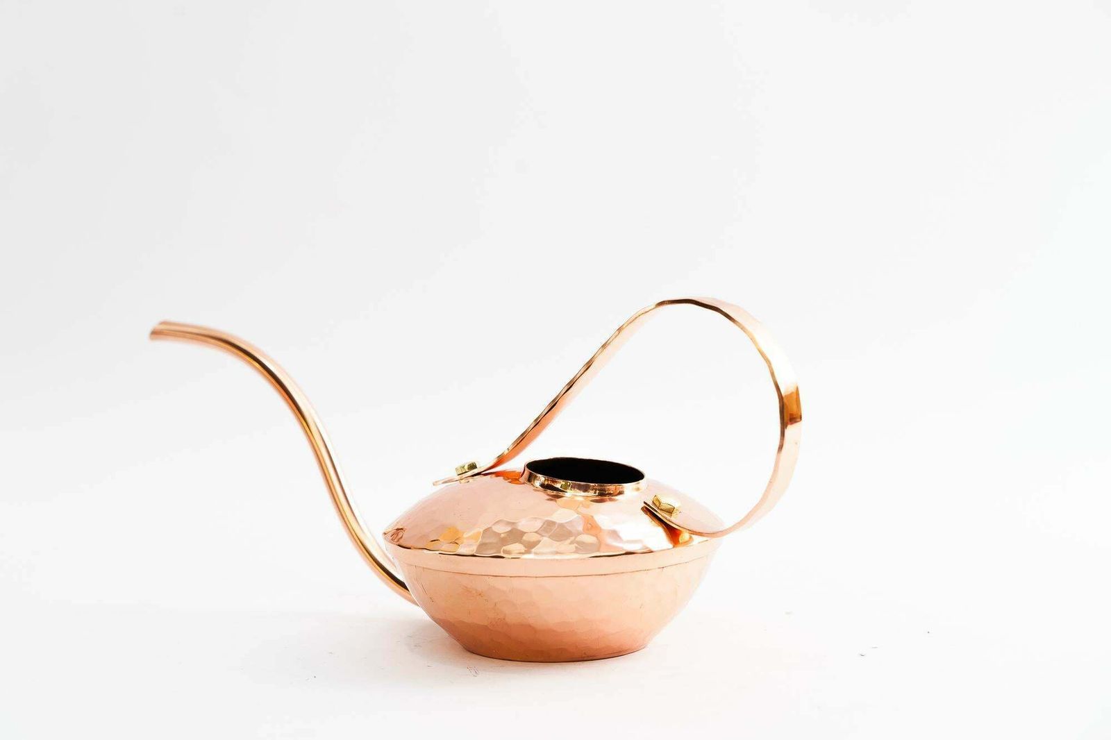 Hammered Copper Watering Can, Veb Kunstschmiede Neuruppin, Germany Around 1960s photo furniture