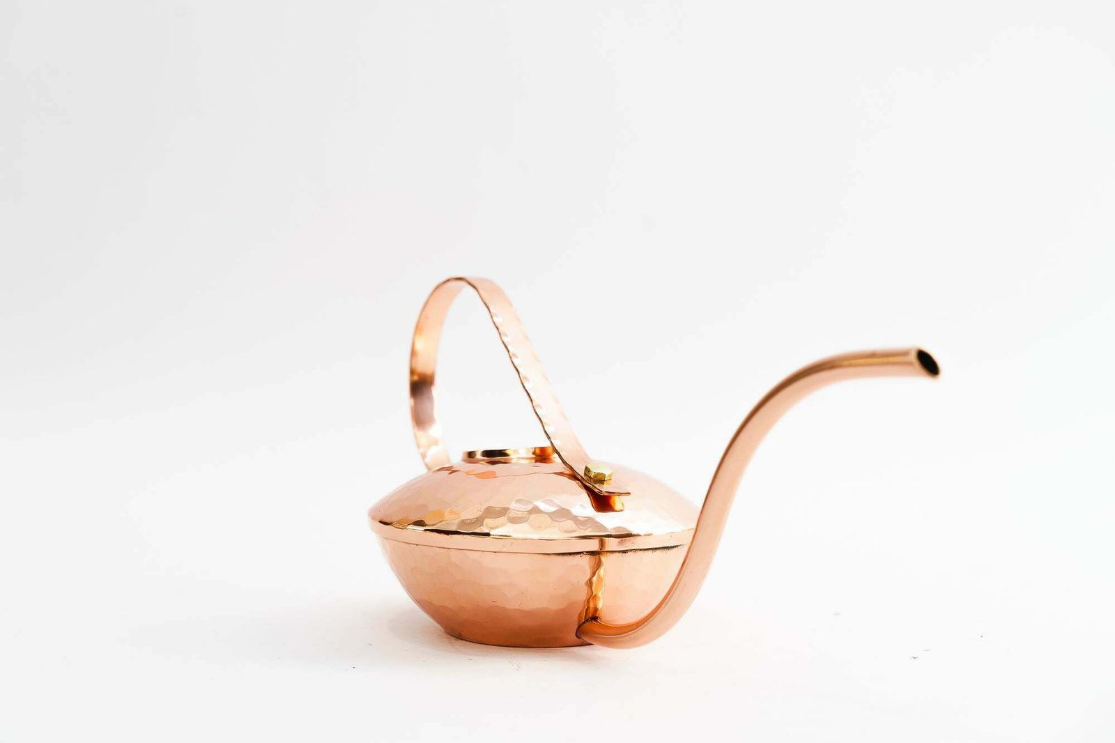 Hammered Copper Watering Can, Veb Kunstschmiede Neuruppin, Germany Around 1960s photo 297.0