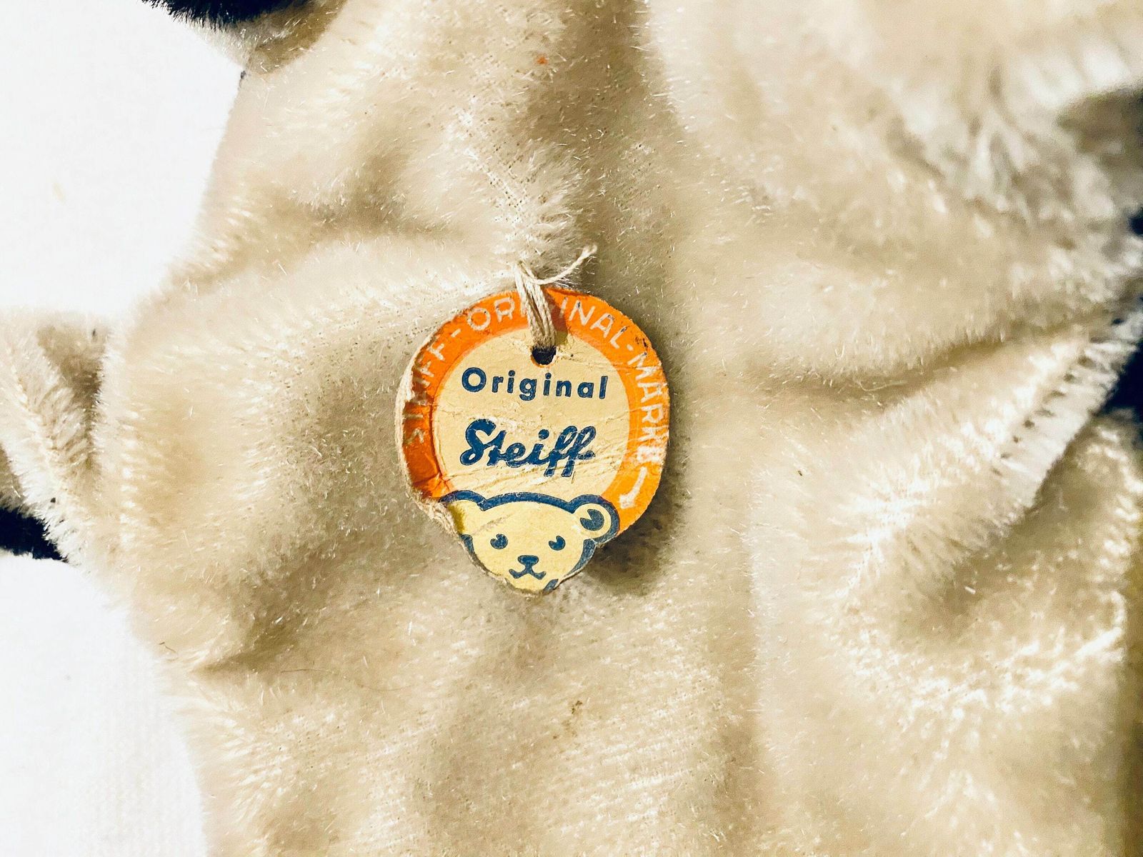 Steiff Stuffed Penguin Handheld Puppet Toy / Vintage 1970s photo vintage