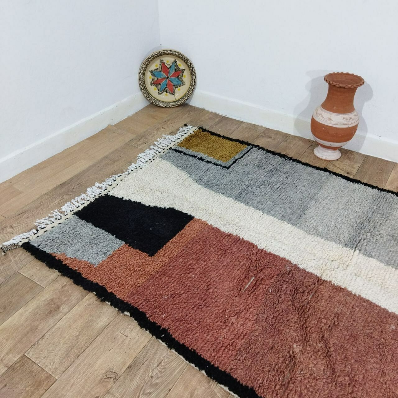 250x140 Cm Genuine Moroccan Rug, photo for sale
