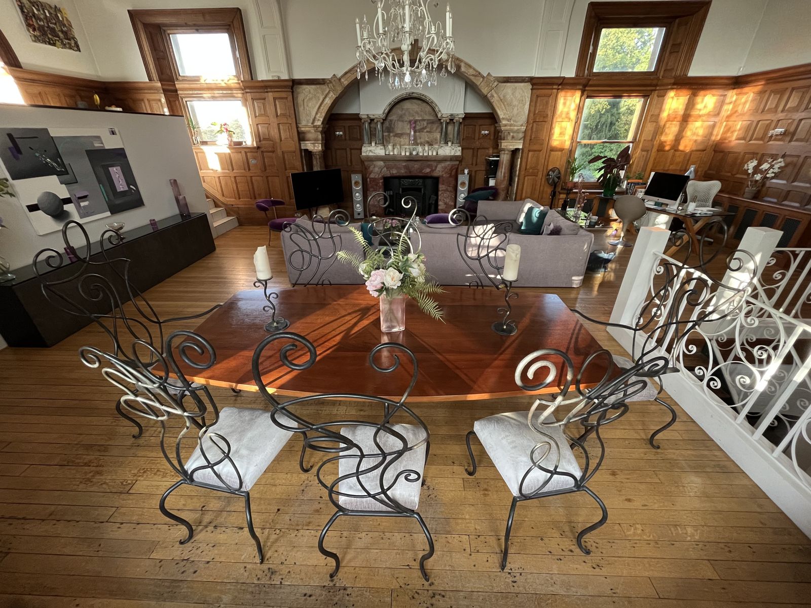 Bespoke Heather Burrell Dining Table And 8 Chairs photo 600.0